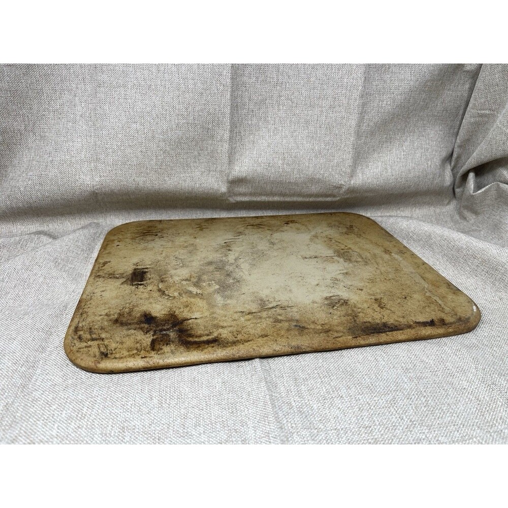 Pampered Chef Stoneware Cookie Sheet Baking Pizza Stone Pan Rectangle 15” X 12”